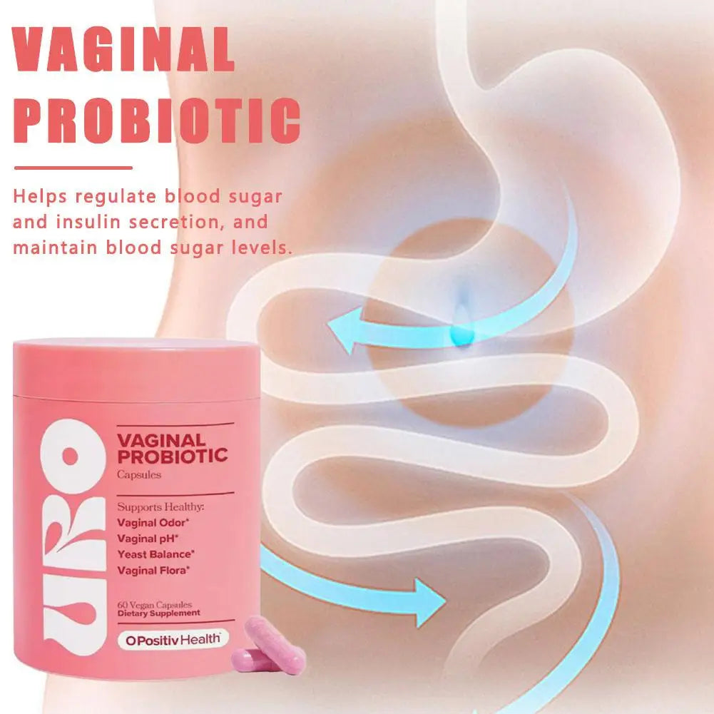 URO Probioticos Vaginales 60 Capsulas