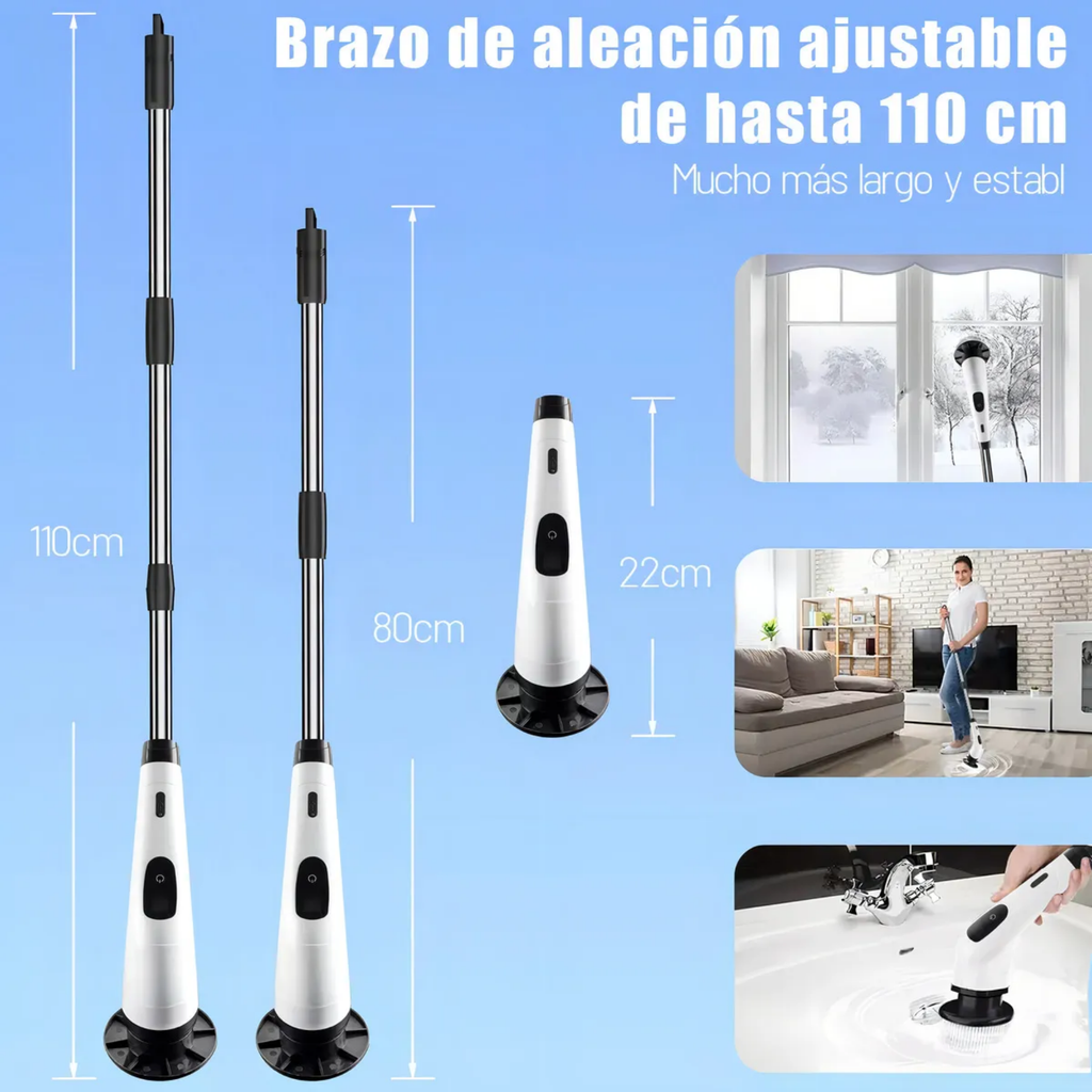 Cepillo Electrico Limpieza 9 en 1