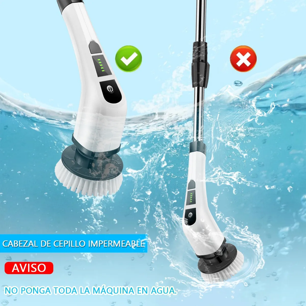 Cepillo Electrico Limpieza 9 en 1