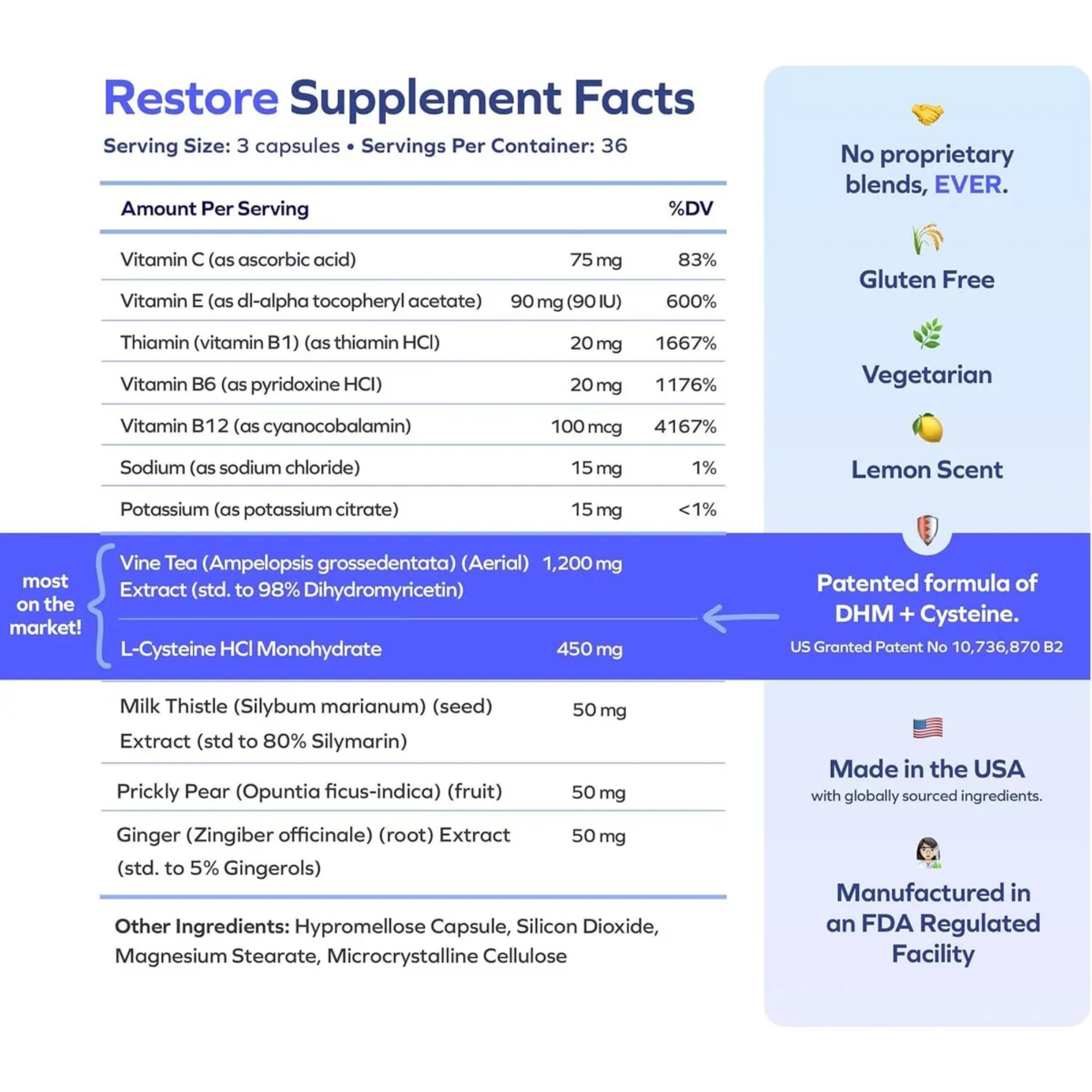 Suplemento Cheers Anticruda Resaca 36cap
