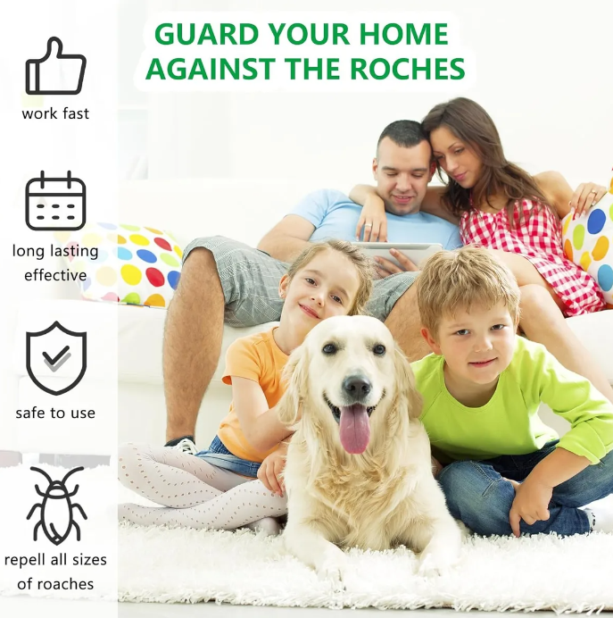 Repelente De Cucarachas 12 comprimidos