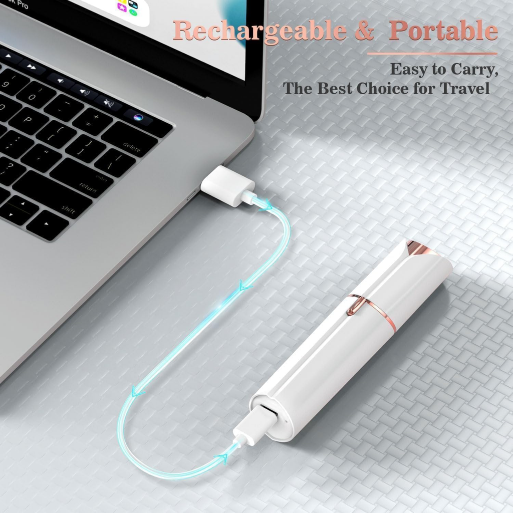 Depiladora Electrica Cejas Y Bello Facial