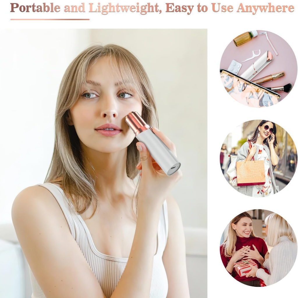 Depiladora Electrica Cejas Y Bello Facial