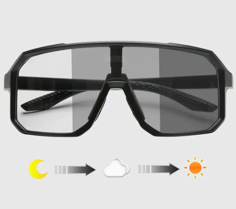 Lentes Gafas de Sol Fotocromaticos Biker