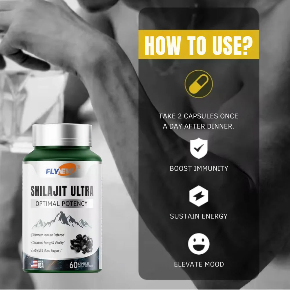 Shilajit Ultra FlyNew 60 Capsulas