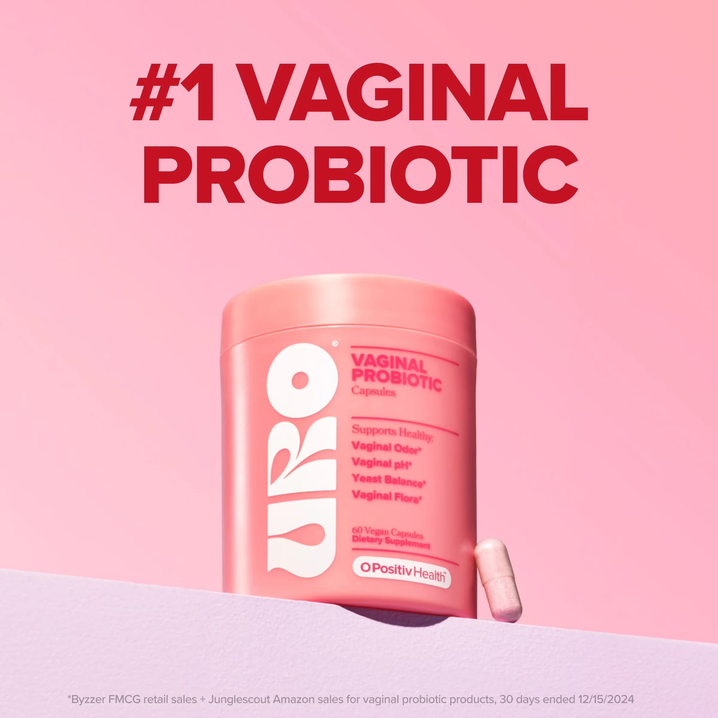 URO Probioticos Vaginales 60 Capsulas